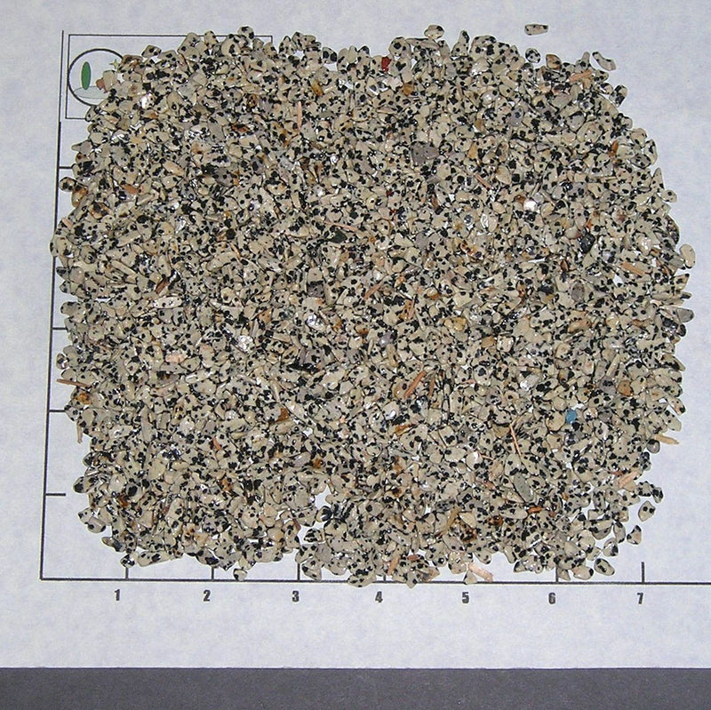 DALMATIAN STONE 4-10mm tumbled, 1/2 lb bulk xmini  stones black off-white
