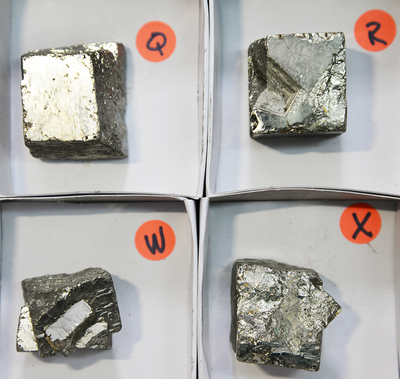 PYRITE CUBE CRYSTALS, Extra-Large pyrite cubes