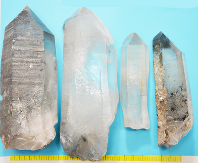 QUARTZ PHANTOM CRYSTALS - Phantom Quartz Crystals up to 8" tall