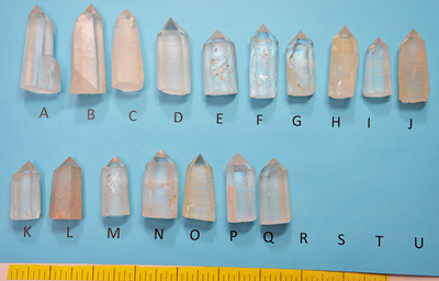 QUARTZ CRYSTALS - Standing Crystals 1-3"