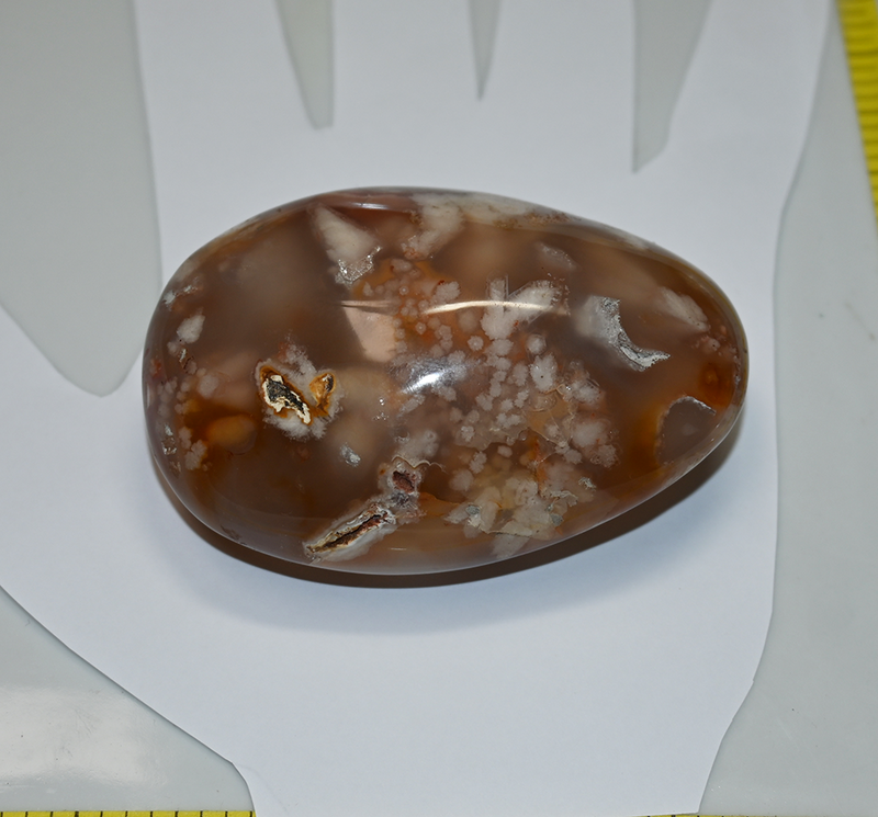 Agate Cherry Blossom companion stone  Lot D