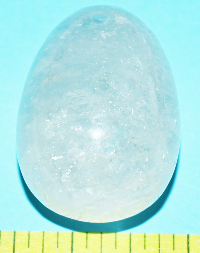QUARTZ CRYSTAL egg polished clear crystal quartz companion stone and art piece