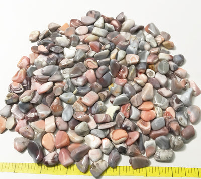 AGATE BOTSWANA PINK  Med (long) Large and X-Large (long)    HAND SORTED