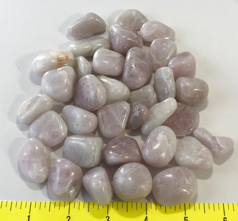 KUNZITE Large (20-30mm) polished stones.  1/2 lb HAND SORTED