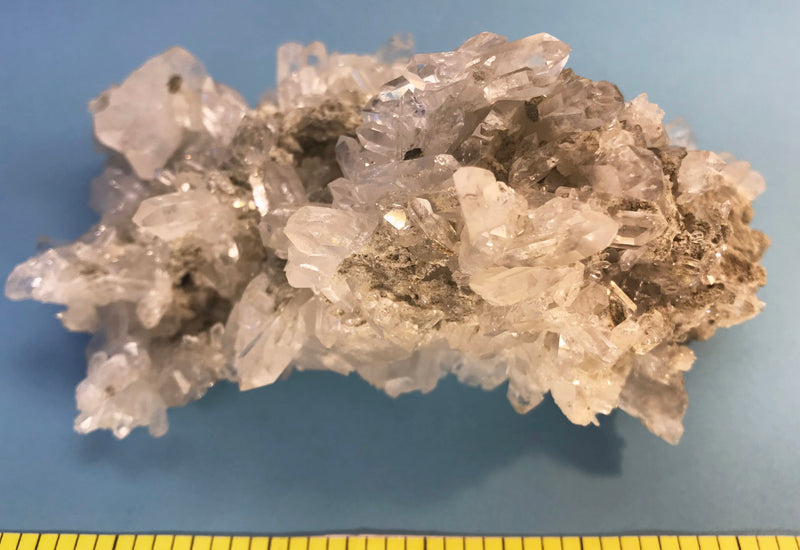 Chlorite in Faden Quartz - Power Crystal Cluster from Pakistan - Lot A