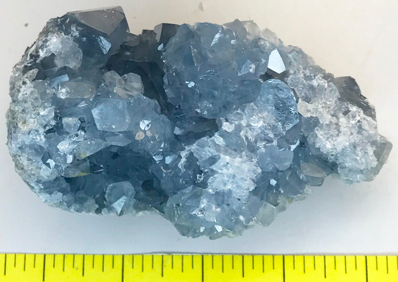 CELESTITE Natural Specimen from Madagascar - 1 lb 4.6 oz. power crystals 