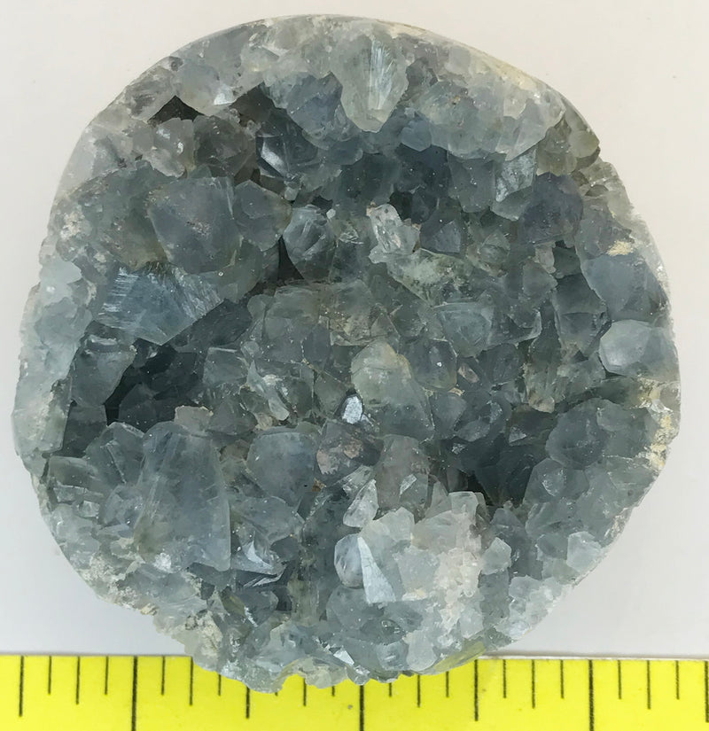 CELESTITE Natural Specimen from Madagascar - 9.2 oz. power crystals 