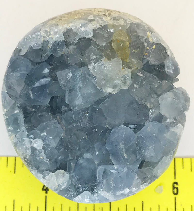 CELESTITE Natural Specimen from Madagascar - 12.3 oz. power crystals 