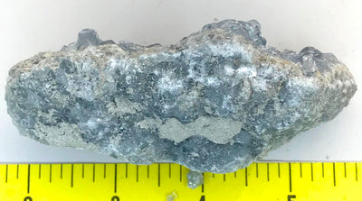 CELESTITE Natural Specimen from Madagascar - 6.7 oz. power crystals #137