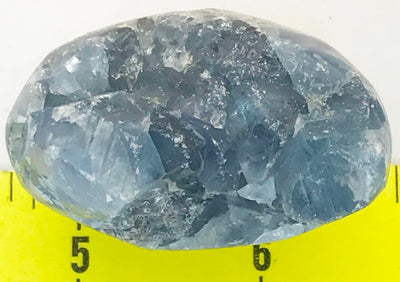 CELESTITE Natural Specimen from Madagascar - 3.7 oz. power crystals #141