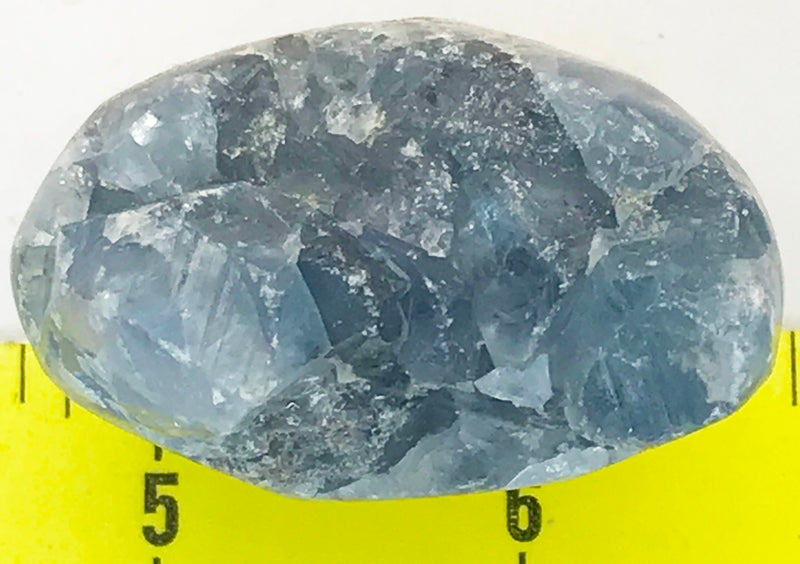 CELESTITE Natural Specimen from Madagascar - 3.7 oz. power crystals 