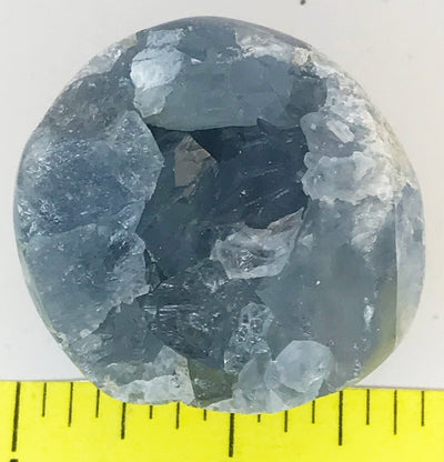 CELESTITE Natural Specimen from Madagascar 3.5 oz. power crystals #145