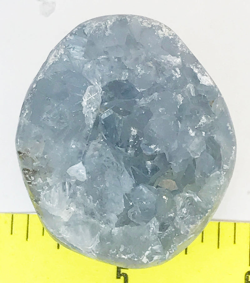 CELESTITE Natural Specimen from Madagascar 3.5 oz. power crystals 