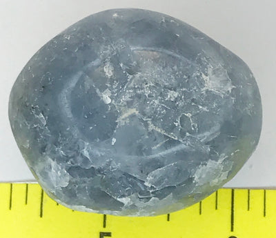 CELESTITE Natural Specimen from Madagascar 3.5 oz. power crystals #146