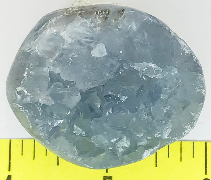 CELESTITE Natural Specimen from Madagascar 3.5 oz. power crystals 