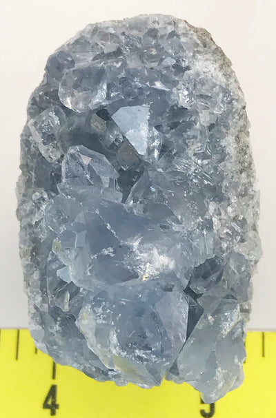 CELESTITE Natural Specimen from Madagascar 5.7 oz. power crystals #157