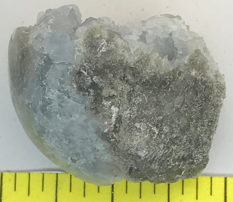 CELESTITE Natural Specimen from Madagascar 2.9 oz. power crystals 