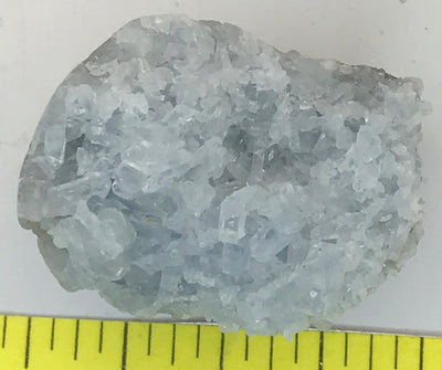 CELESTITE Natural Specimen from Madagascar 2.9 oz. power crystals #160