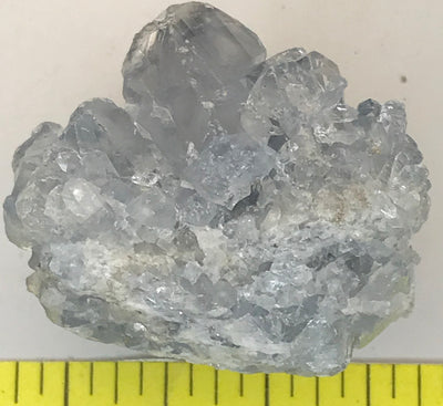 CELESTITE Natural Specimen from Madagascar 4.1 oz. power crystals #173