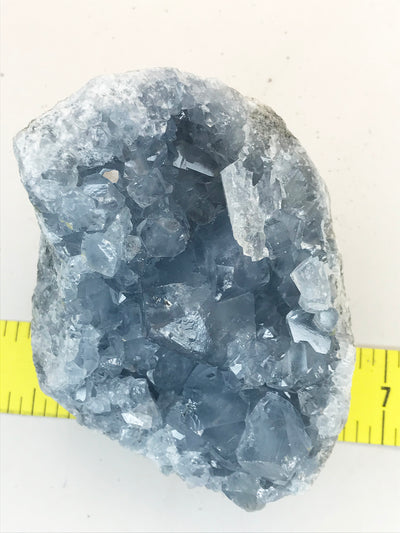 CELESTITE Natural Specimen from Madagascar 1 lb 4.6 oz. power crystals #175