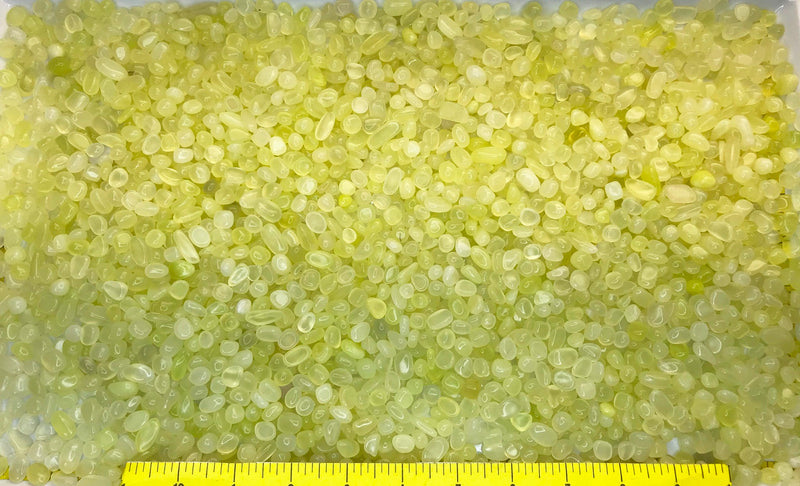 JADE Xiuyan XX-Small to Small (1/4 to 3/4") polished stones.   1/2 lb