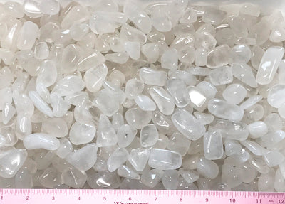 QUARTZ Crystal Ice Large (7/8" - 1-1/4") polished stones,   1 lb